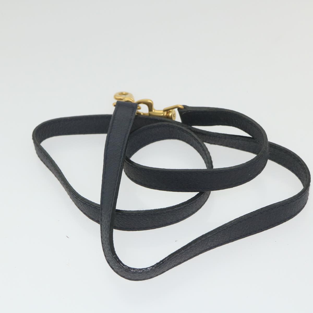 GUCCI Bamboo Hand Bag Suede 2way Navy 000 2058 0290 0 ep2263