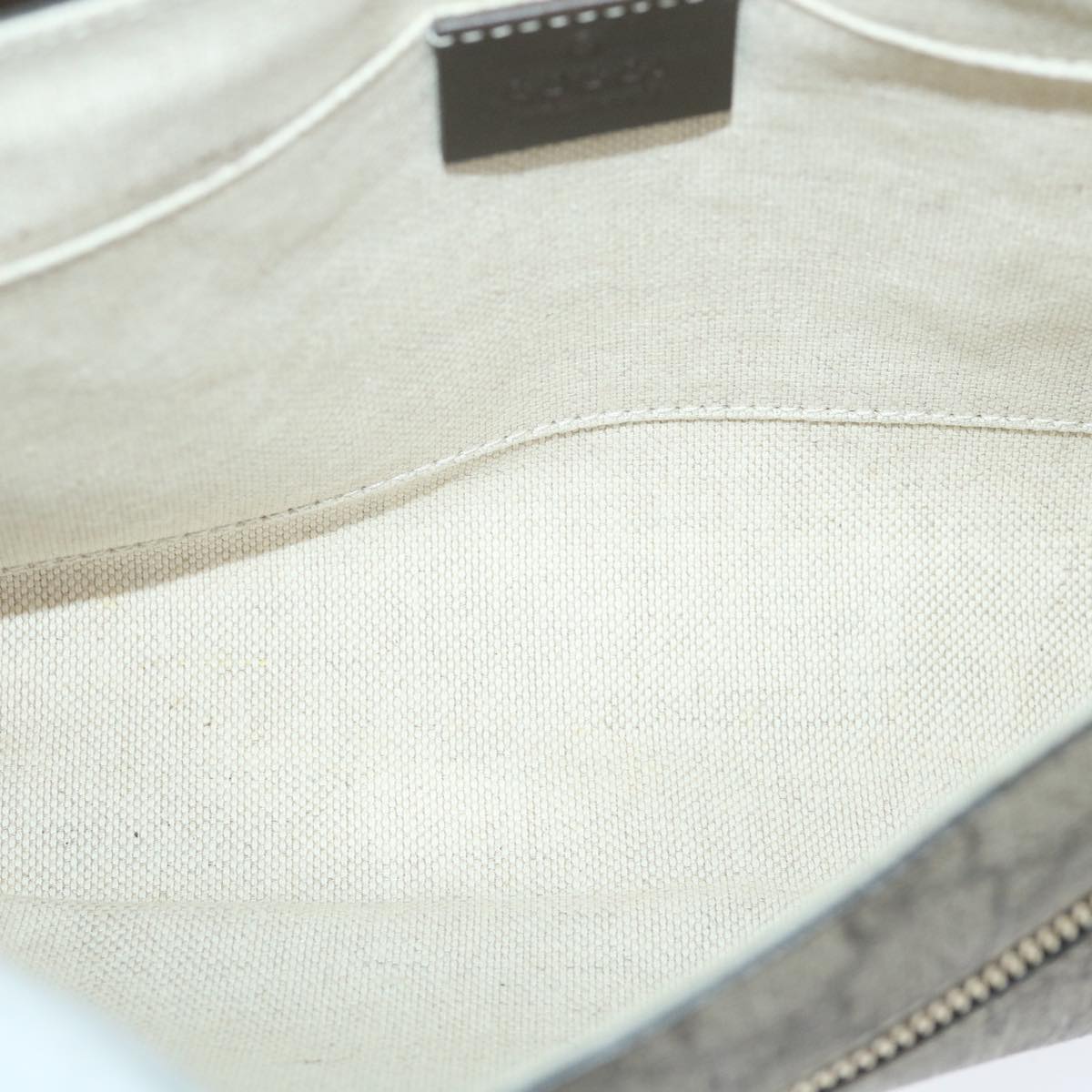 GUCCI GG Supreme Waist bag PVC Leather Beige 353435 ep2270