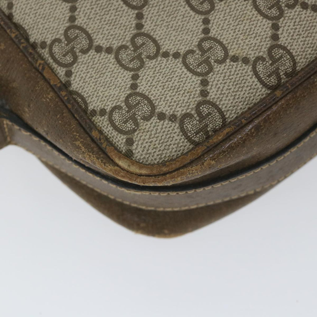 GUCCI GG Supreme Web Sherry Line Shoulder Bag Red Beige Green ep2271