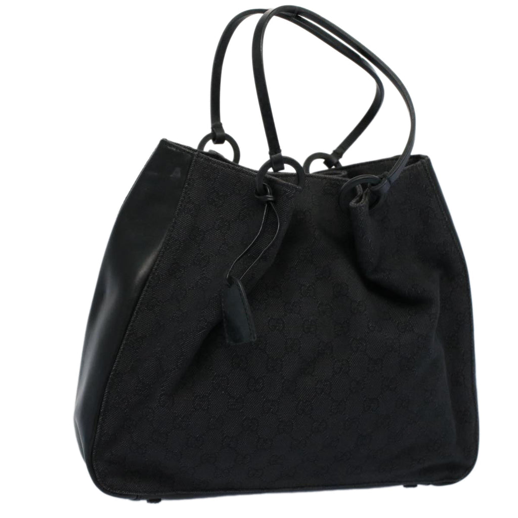 GUCCI GG Canvas Tote Bag Black 101920 ep2273