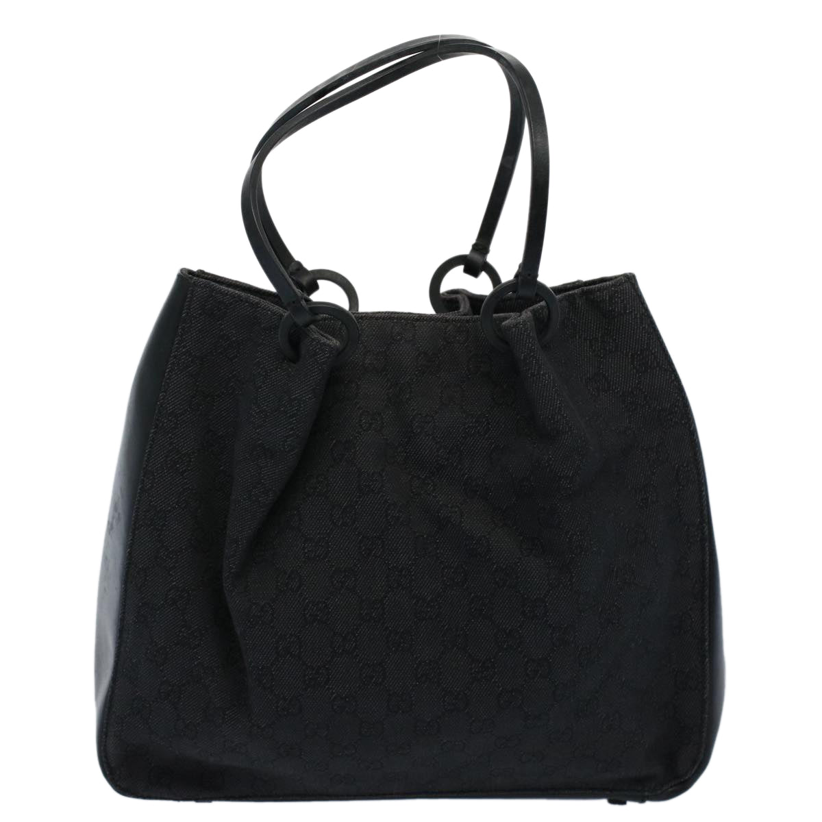 GUCCI GG Canvas Tote Bag Black 101920 ep2273