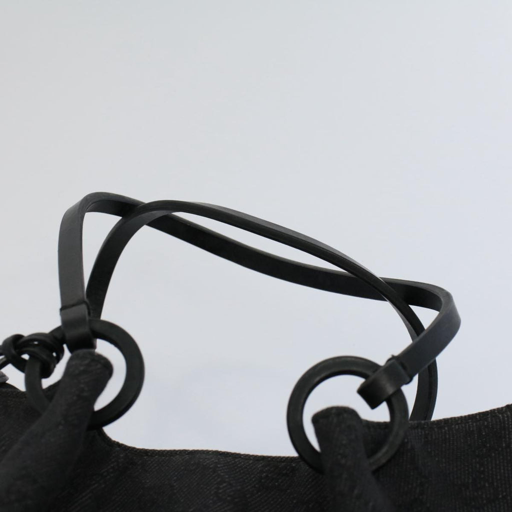 GUCCI GG Canvas Tote Bag Black 101920 ep2273