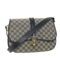 GUCCI GG Canvas Shoulder Bag Navy ep2274