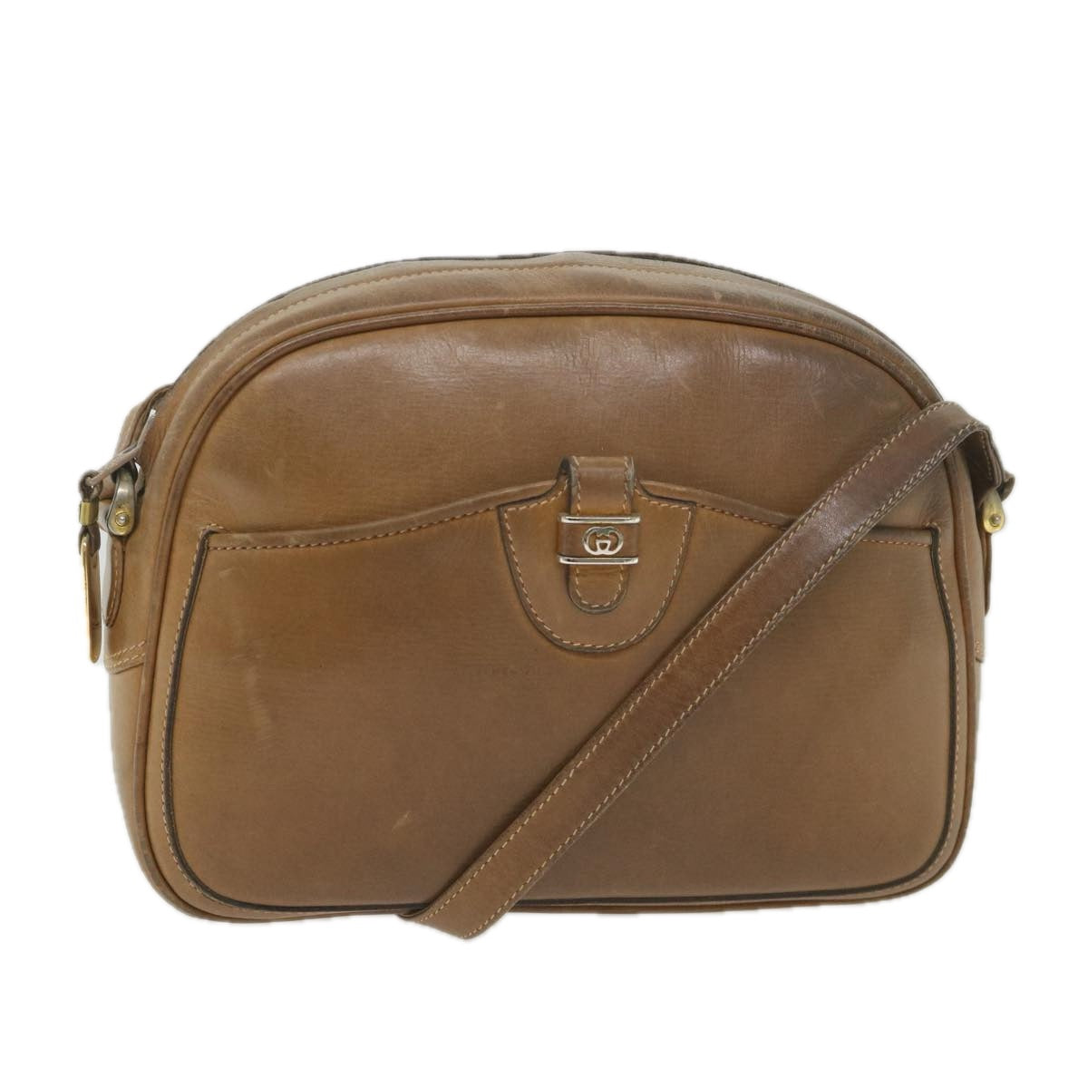 GUCCI Shoulder Bag Leather Brown 001 256 1189 ep2291