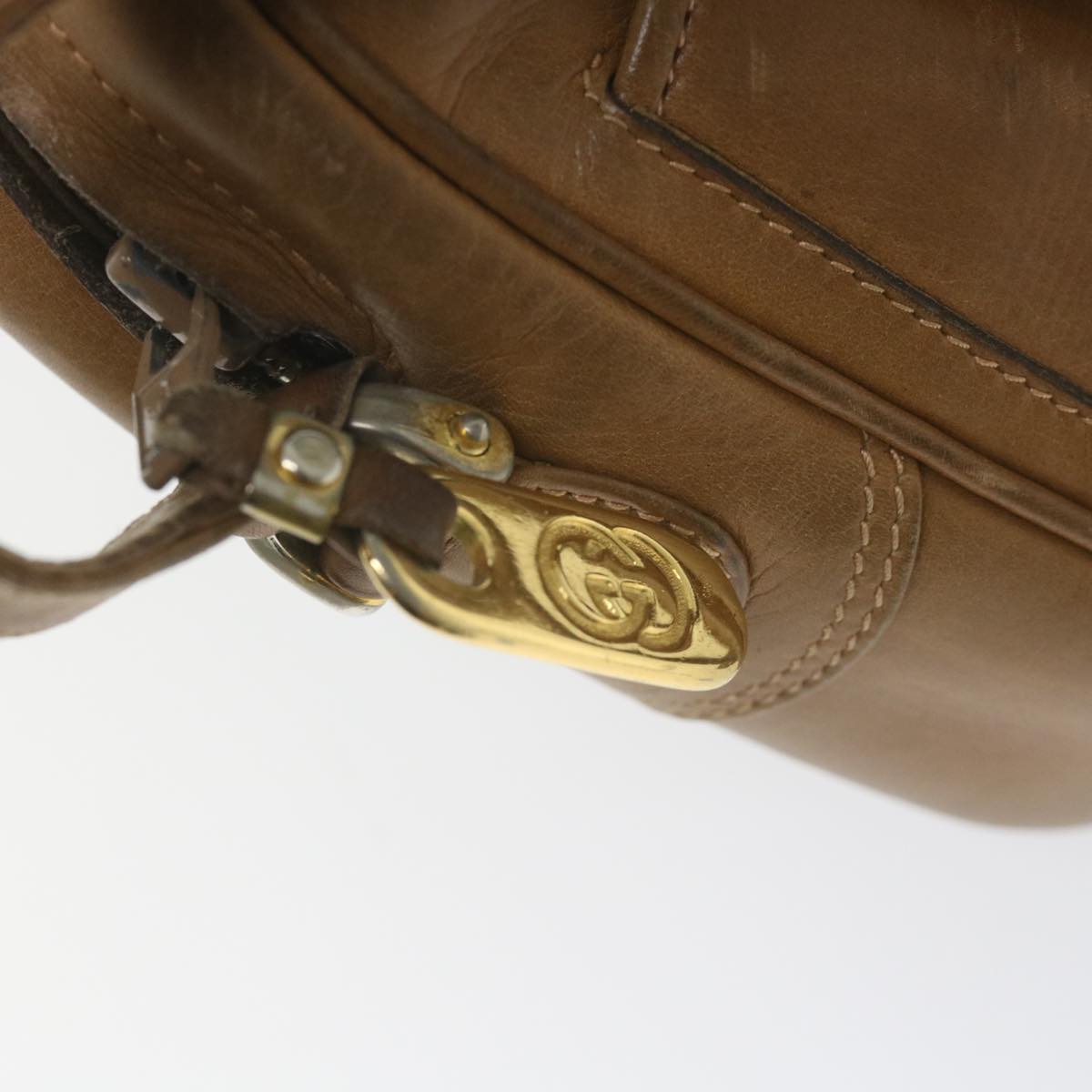 GUCCI Shoulder Bag Leather Brown 001 256 1189 ep2291