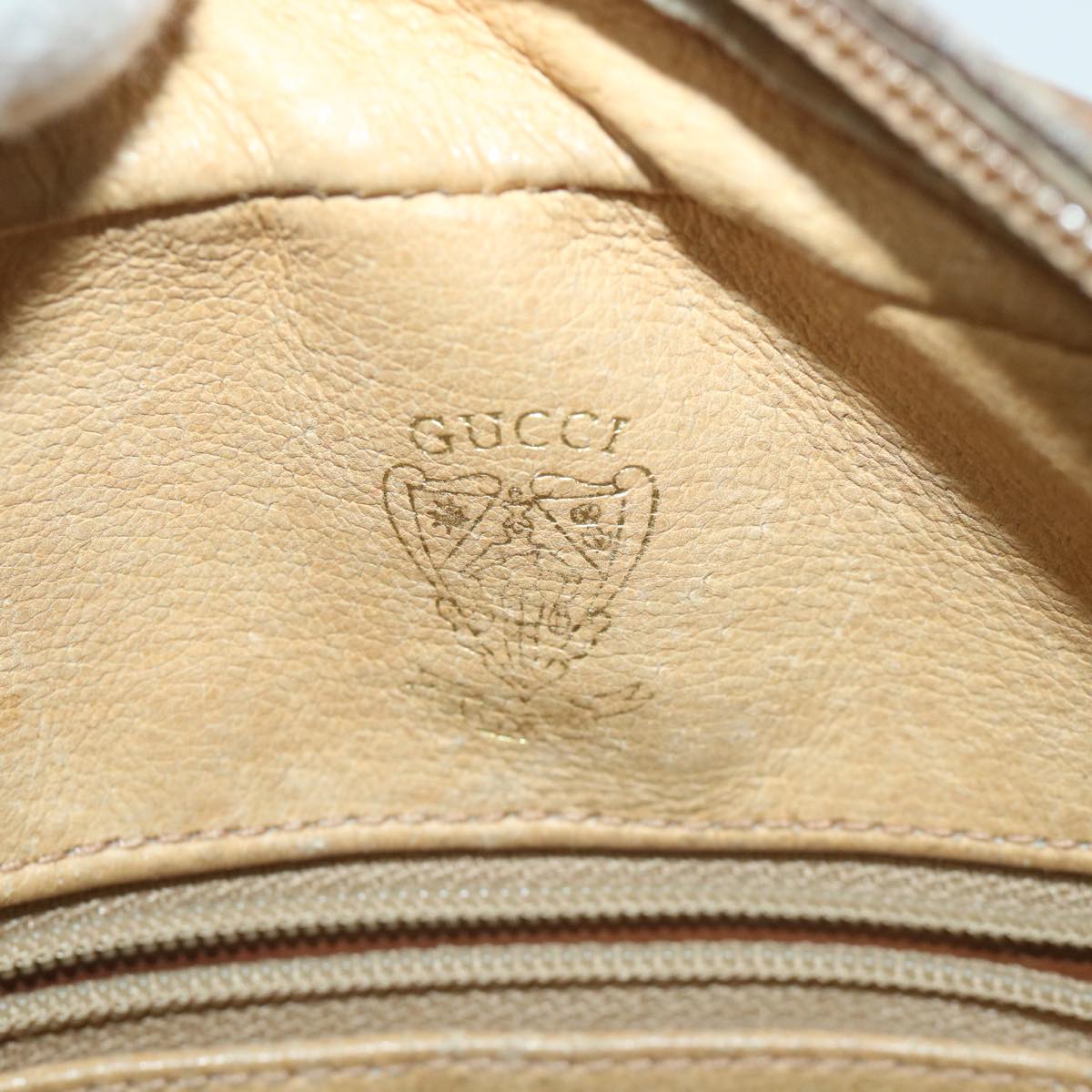 GUCCI Shoulder Bag Leather Brown 001 256 1189 ep2291