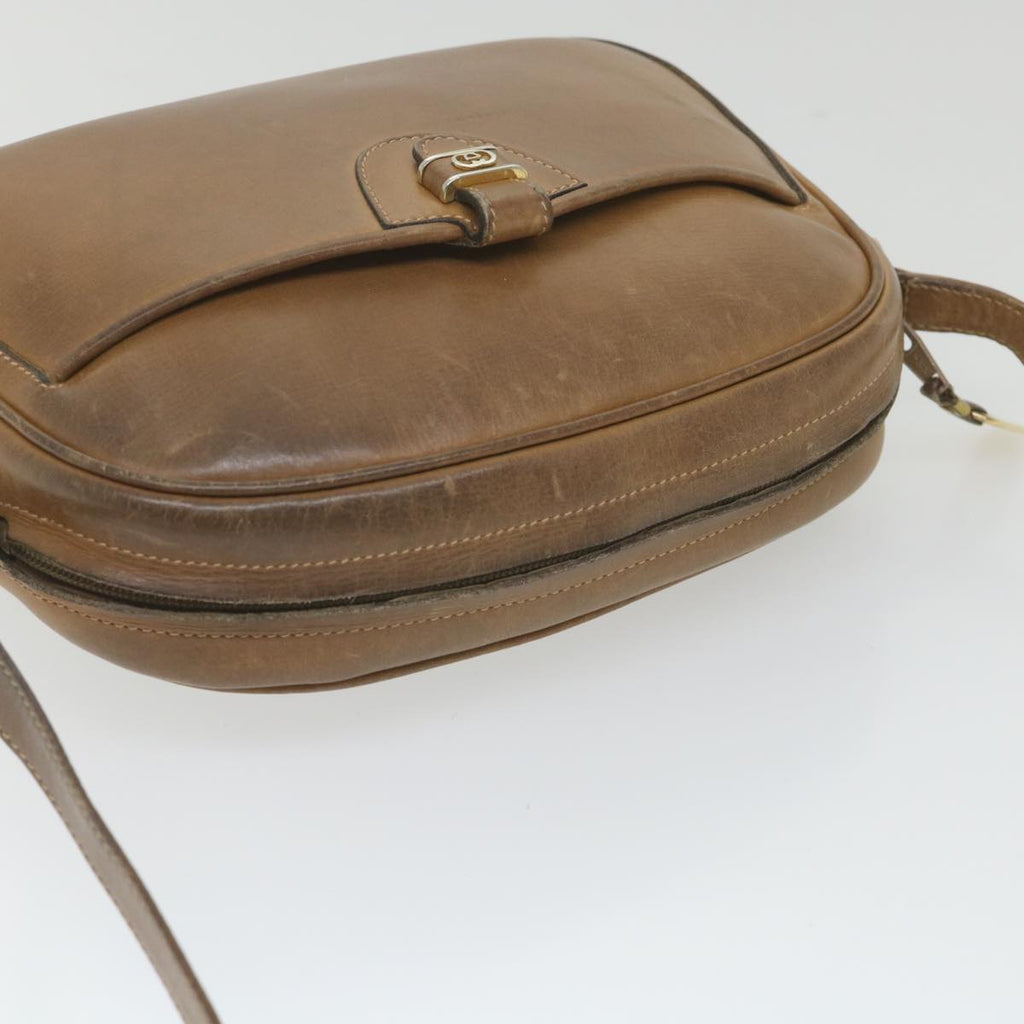 GUCCI Shoulder Bag Leather Brown 001 256 1189 ep2291