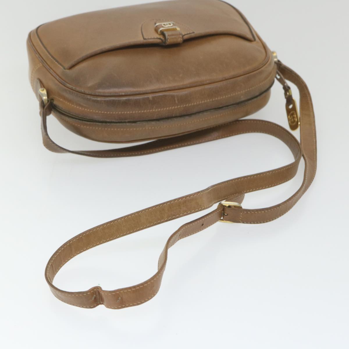 GUCCI Shoulder Bag Leather Brown 001 256 1189 ep2291