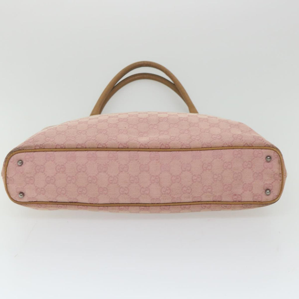 GUCCI GG Canvas Tote Bag Pink 113016 ep2292