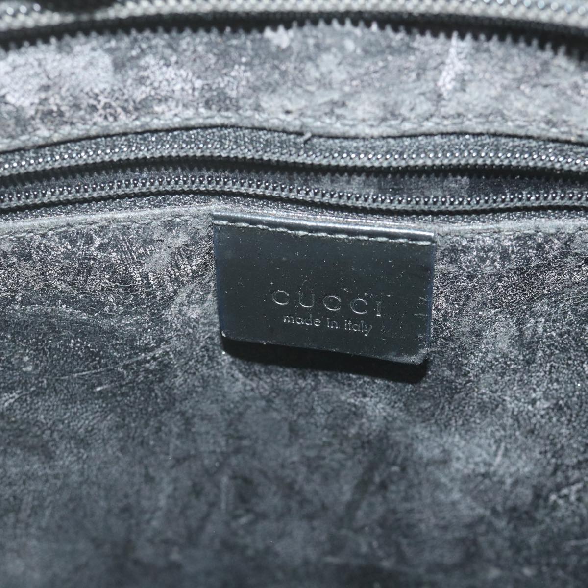GUCCI Shoulder Bag Leather Black 001 2122 ep2293