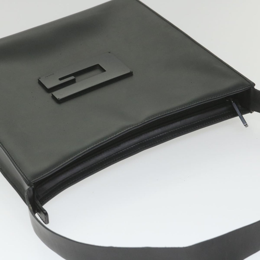 GUCCI Shoulder Bag Leather Black 001 2122 ep2293