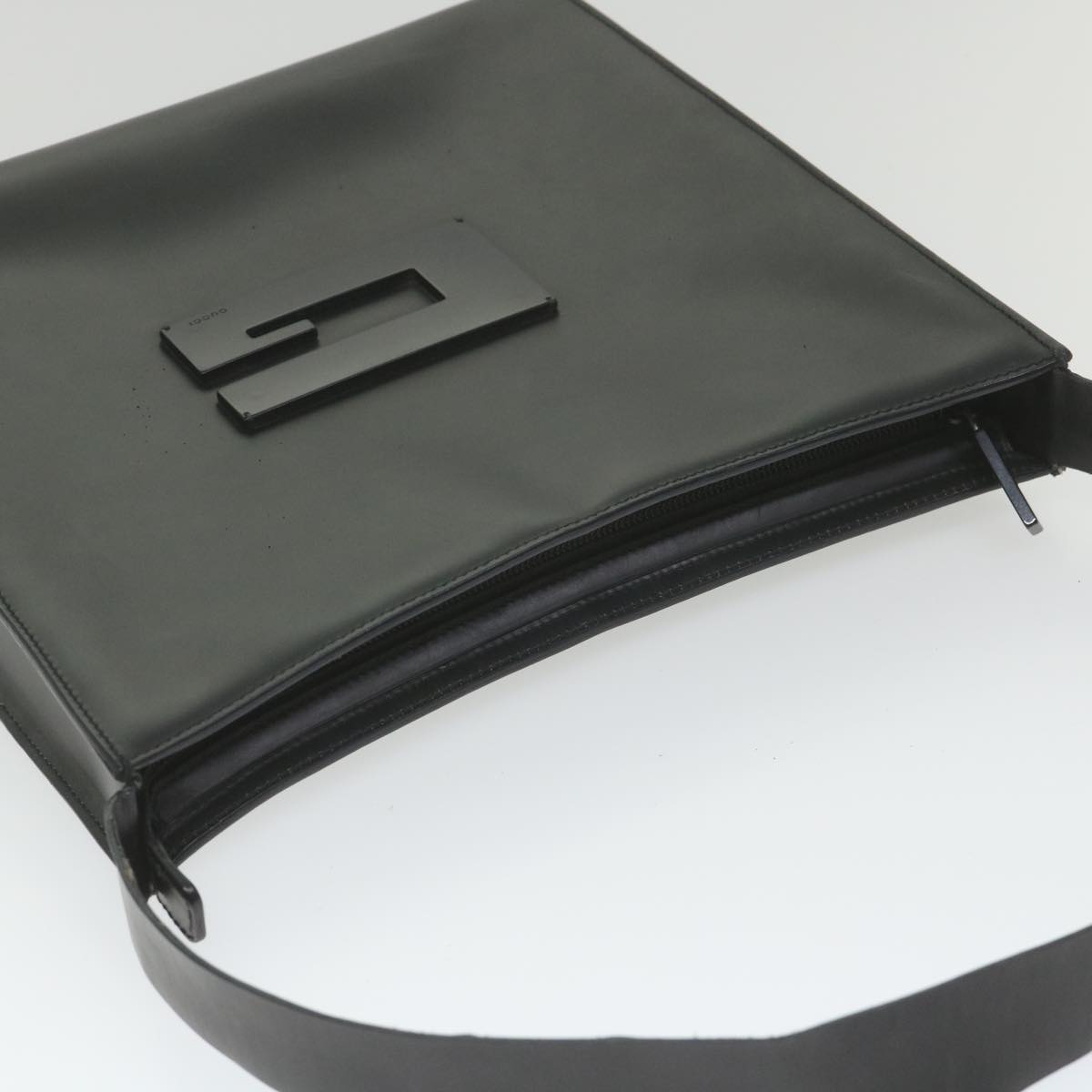 GUCCI Shoulder Bag Leather Black 001 2122 ep2293