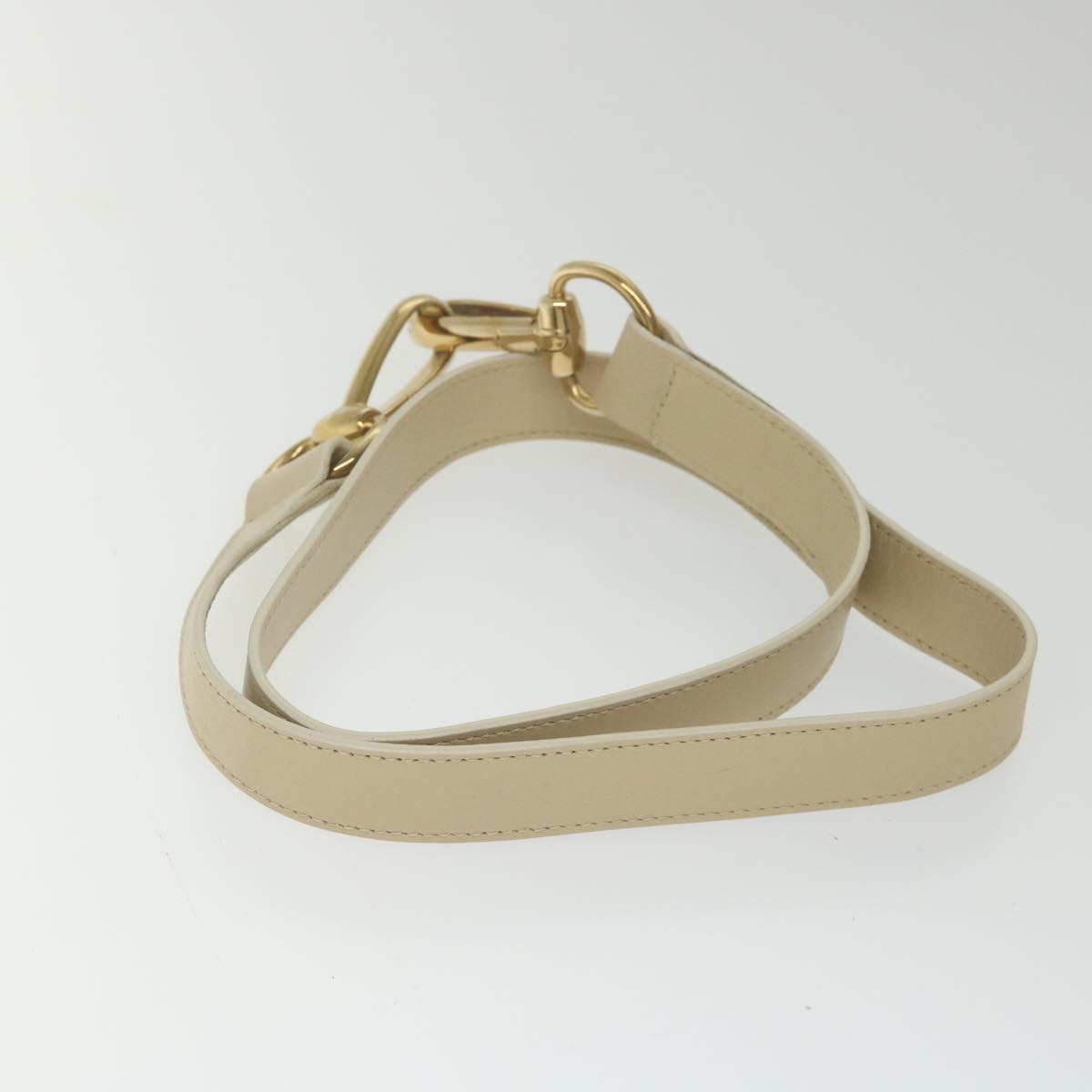 GUCCI Bamboo Hand Bag Leather 2way Beige 002 2855 0322 0 ep2294