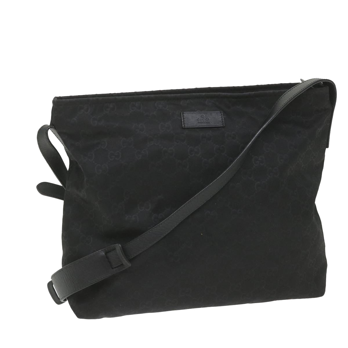 GUCCI GG Canvas Shoulder Bag Black 308840 ep2303