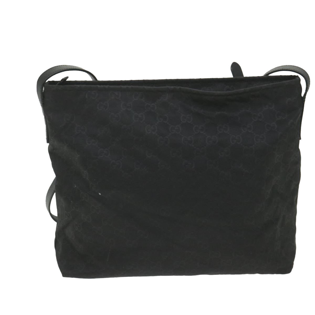 GUCCI GG Canvas Shoulder Bag Black 308840 ep2303