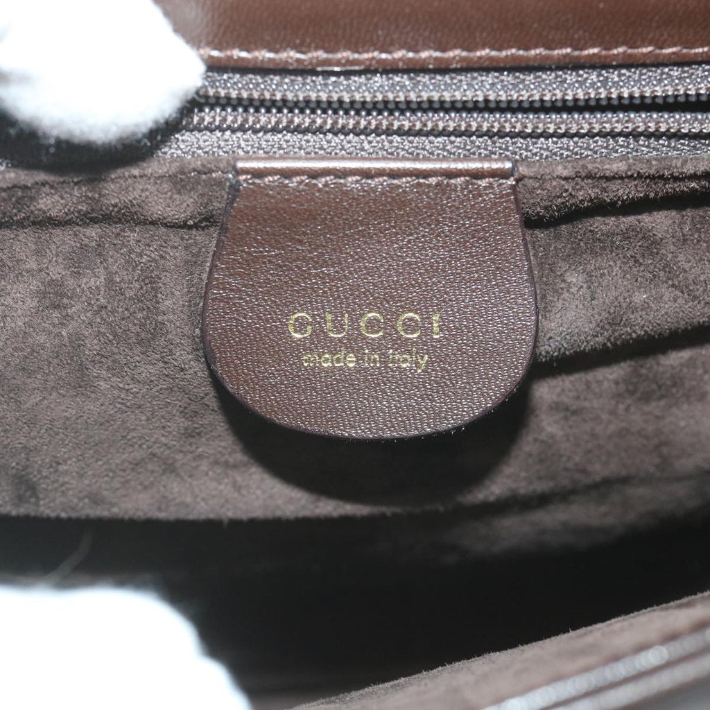 GUCCI Shoulder Bag Leather Brown 001 1274 1912 ep2310
