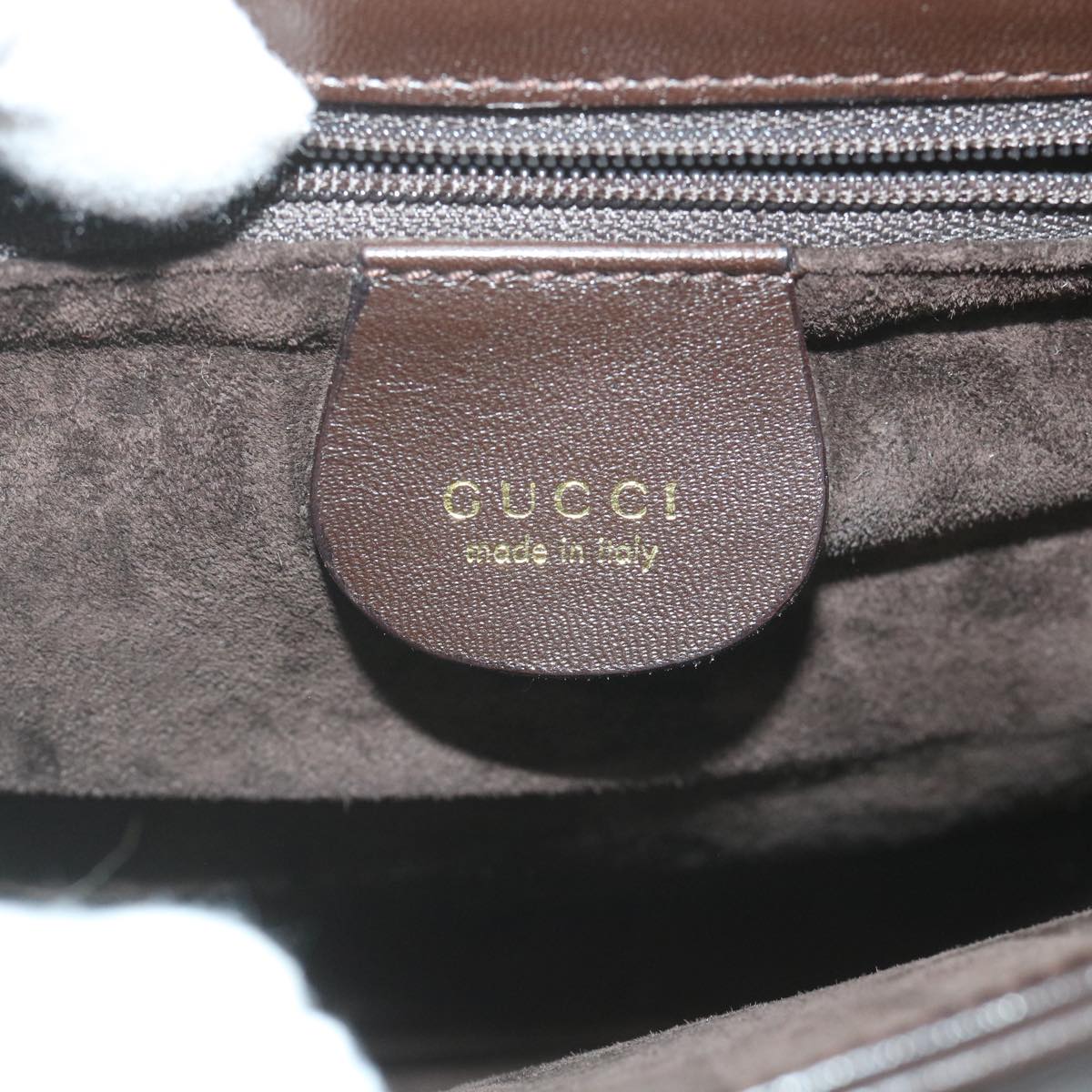 GUCCI Shoulder Bag Leather Brown 001 1274 1912 ep2310