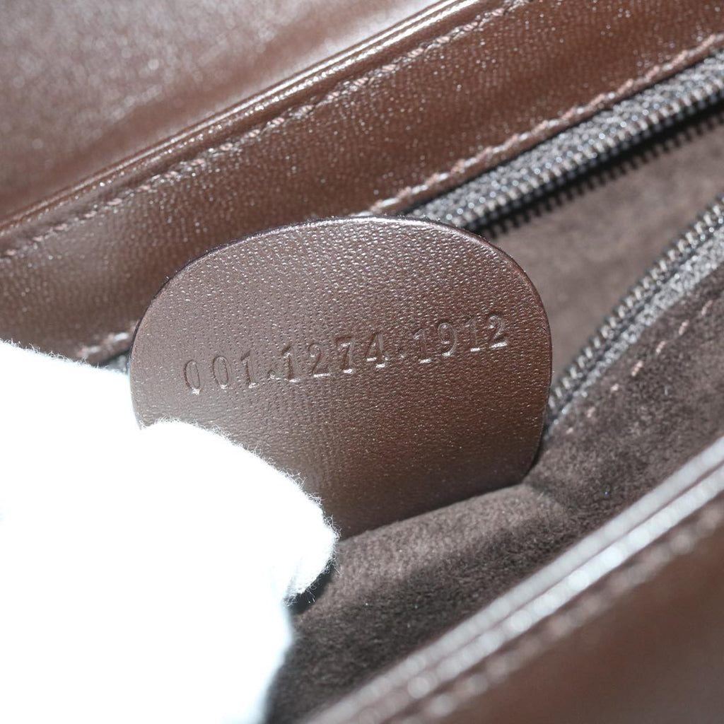 GUCCI Shoulder Bag Leather Brown 001 1274 1912 ep2310
