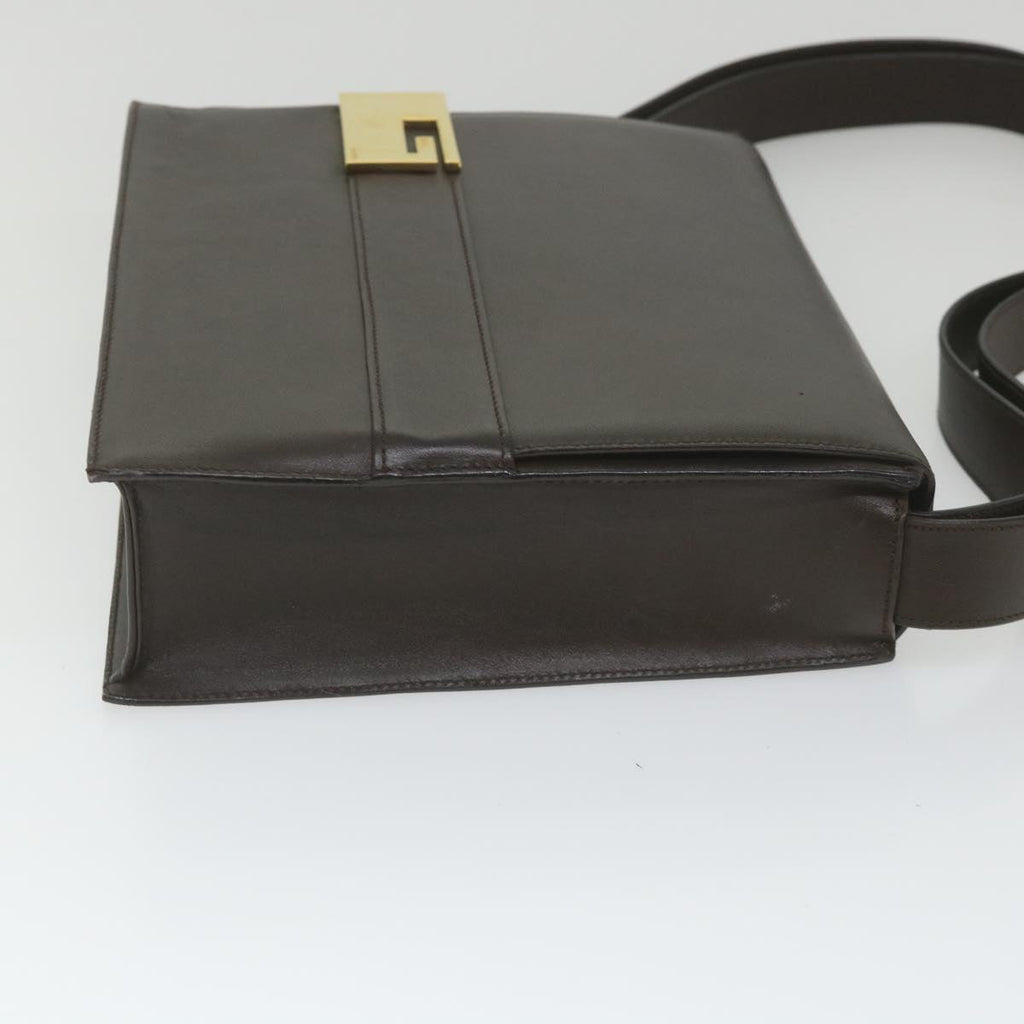 GUCCI Shoulder Bag Leather Brown 001 1274 1912 ep2310