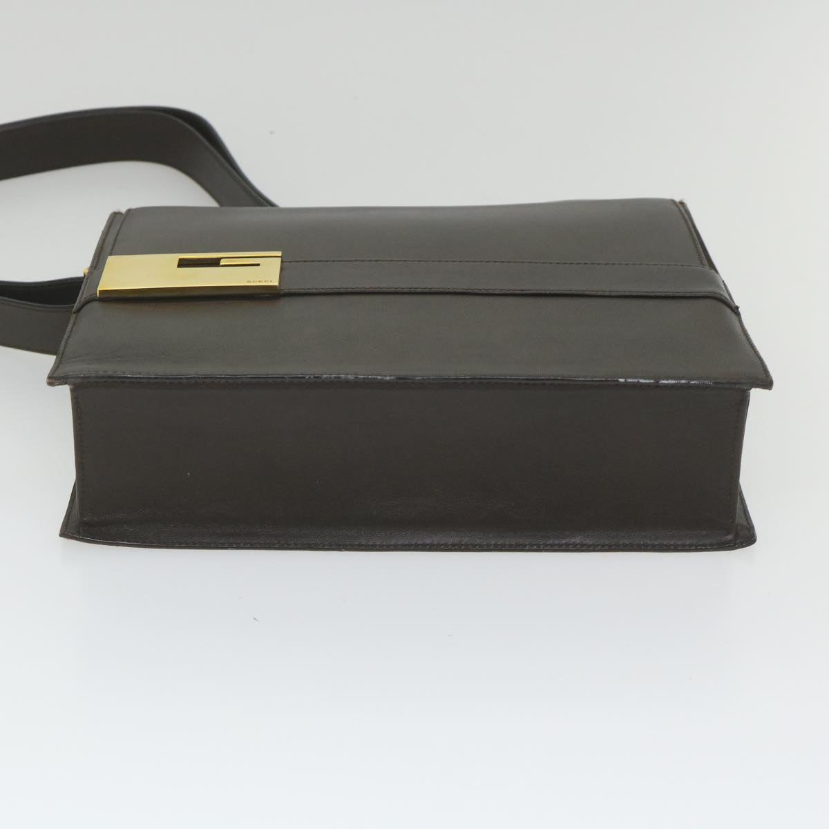 GUCCI Shoulder Bag Leather Brown 001 1274 1912 ep2310