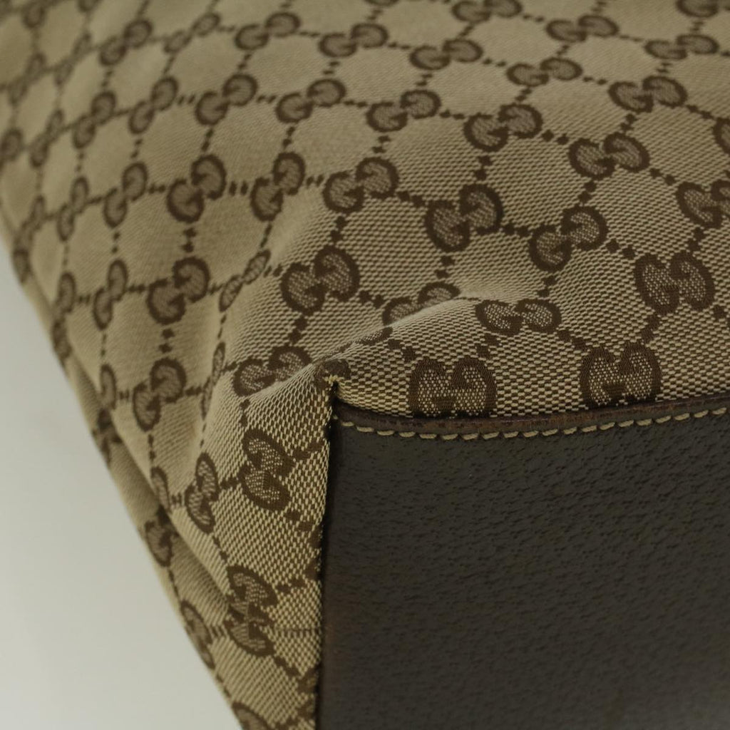 GUCCI GG Canvas Tote Bag Beige 153009 ep2313