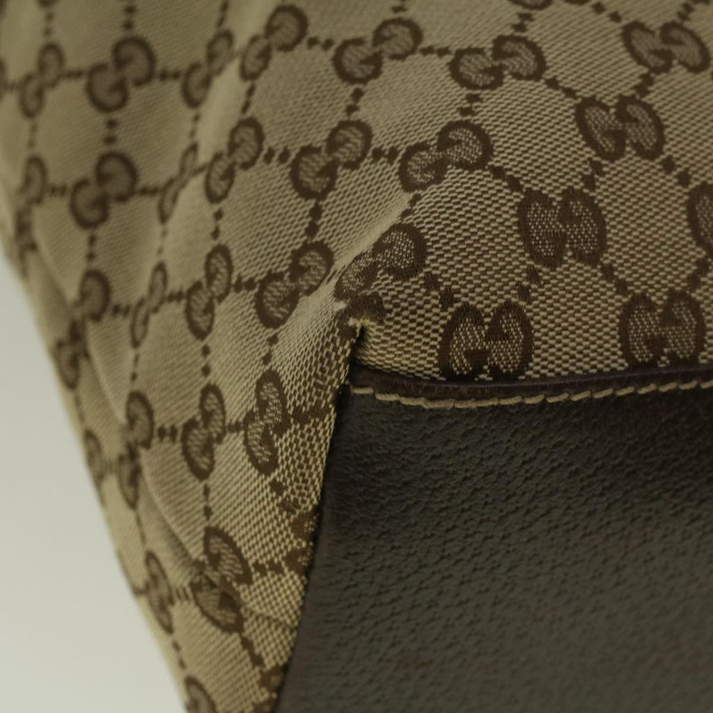 GUCCI GG Canvas Tote Bag Beige 153009 ep2313