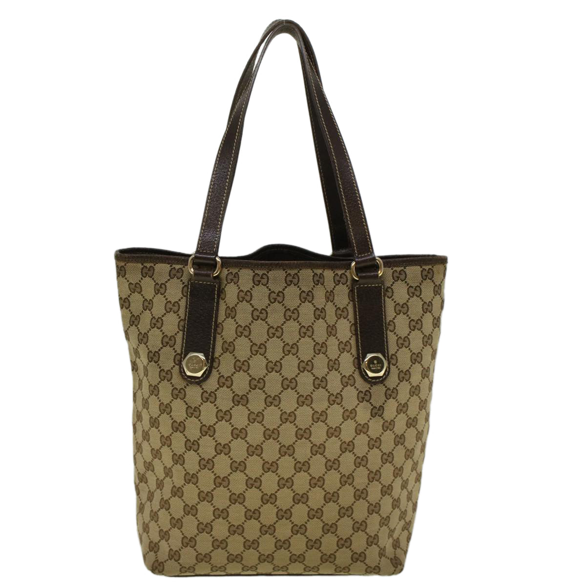 GUCCI GG Canvas Tote Bag Beige 153009 ep2313