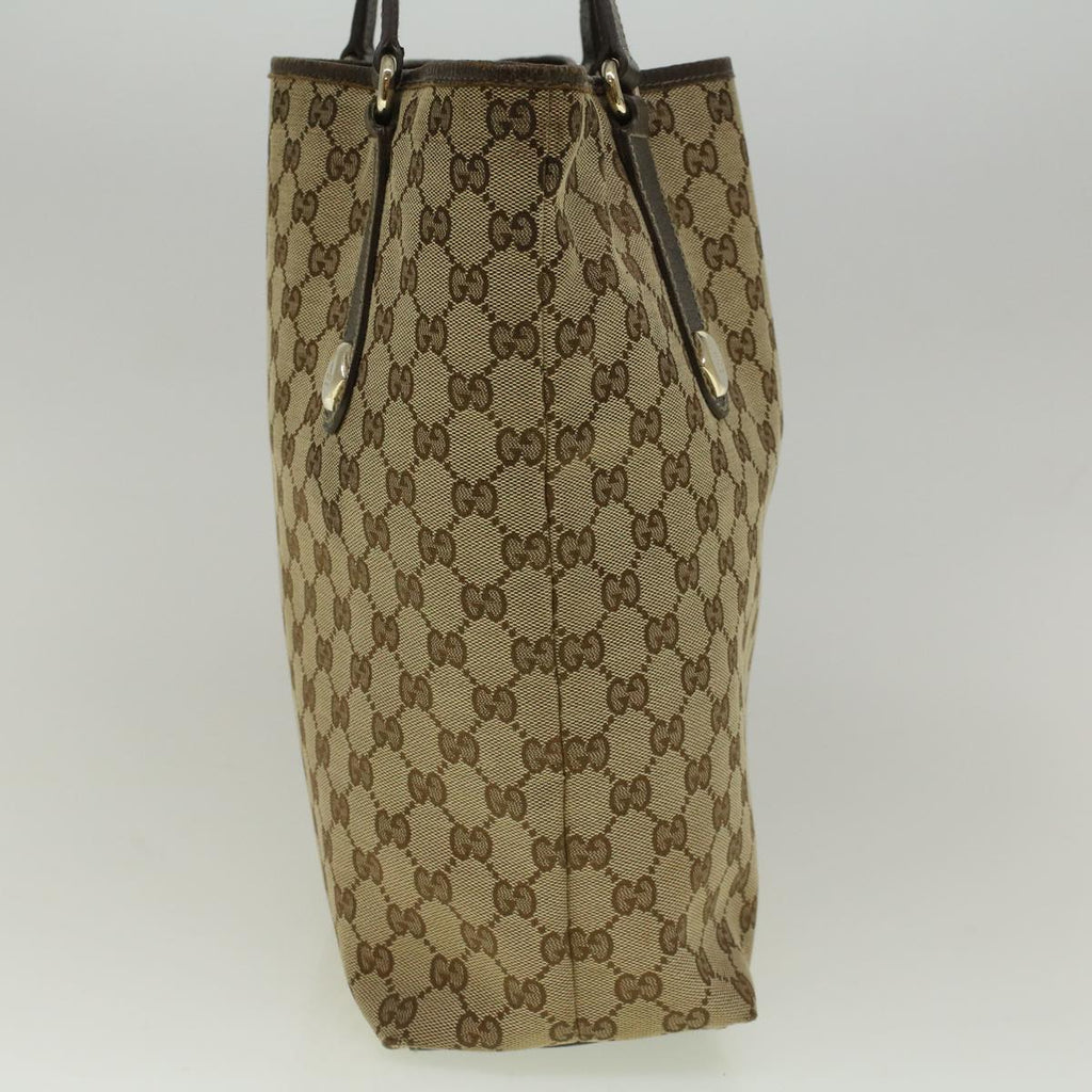 GUCCI GG Canvas Tote Bag Beige 153009 ep2313