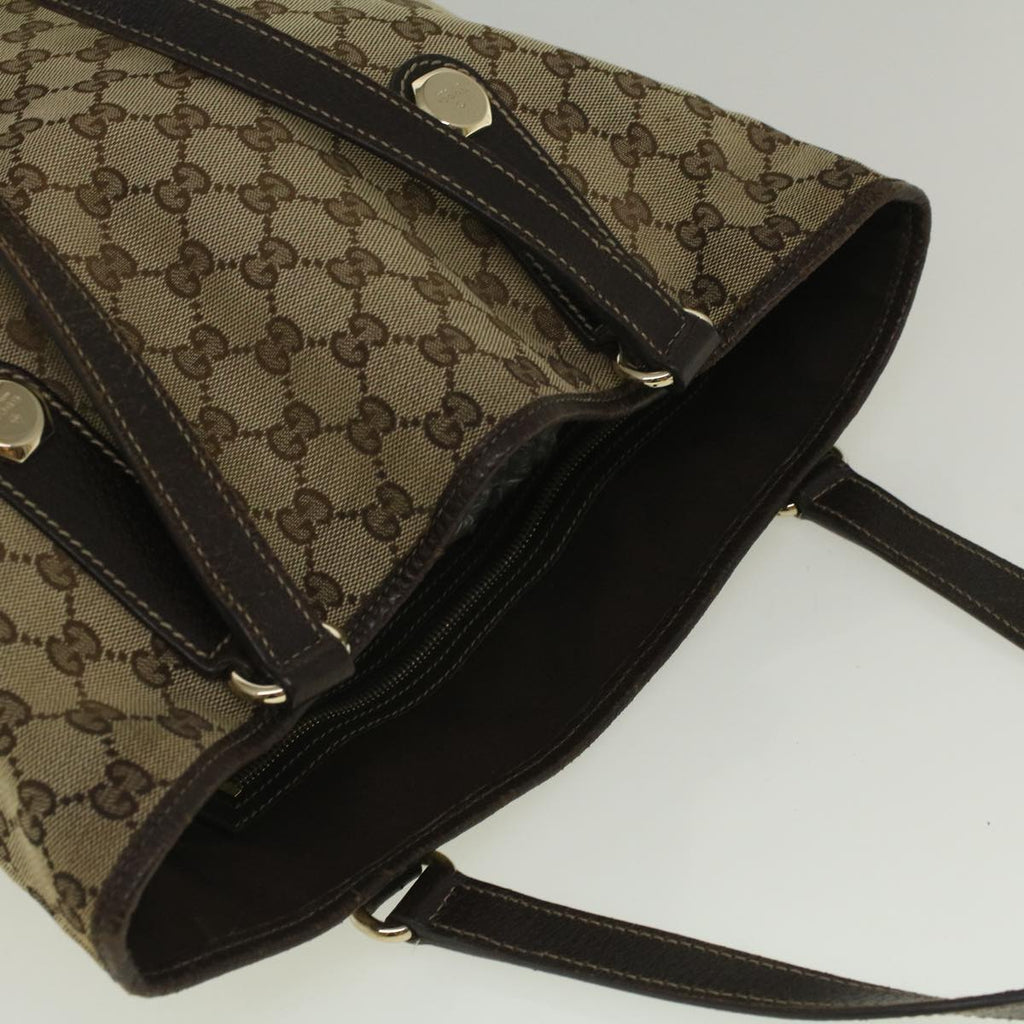 GUCCI GG Canvas Tote Bag Beige 153009 ep2313