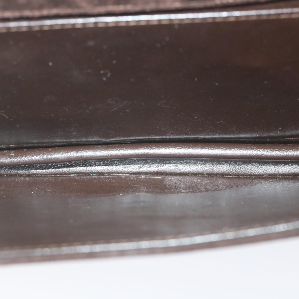 GUCCI Hand Bag Suede Brown ep2314