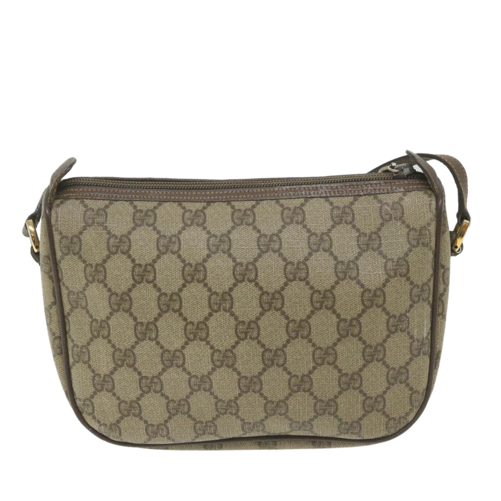 GUCCI GG Supreme Web Sherry Line Shoulder Bag Beige Red 001 123 ep2320