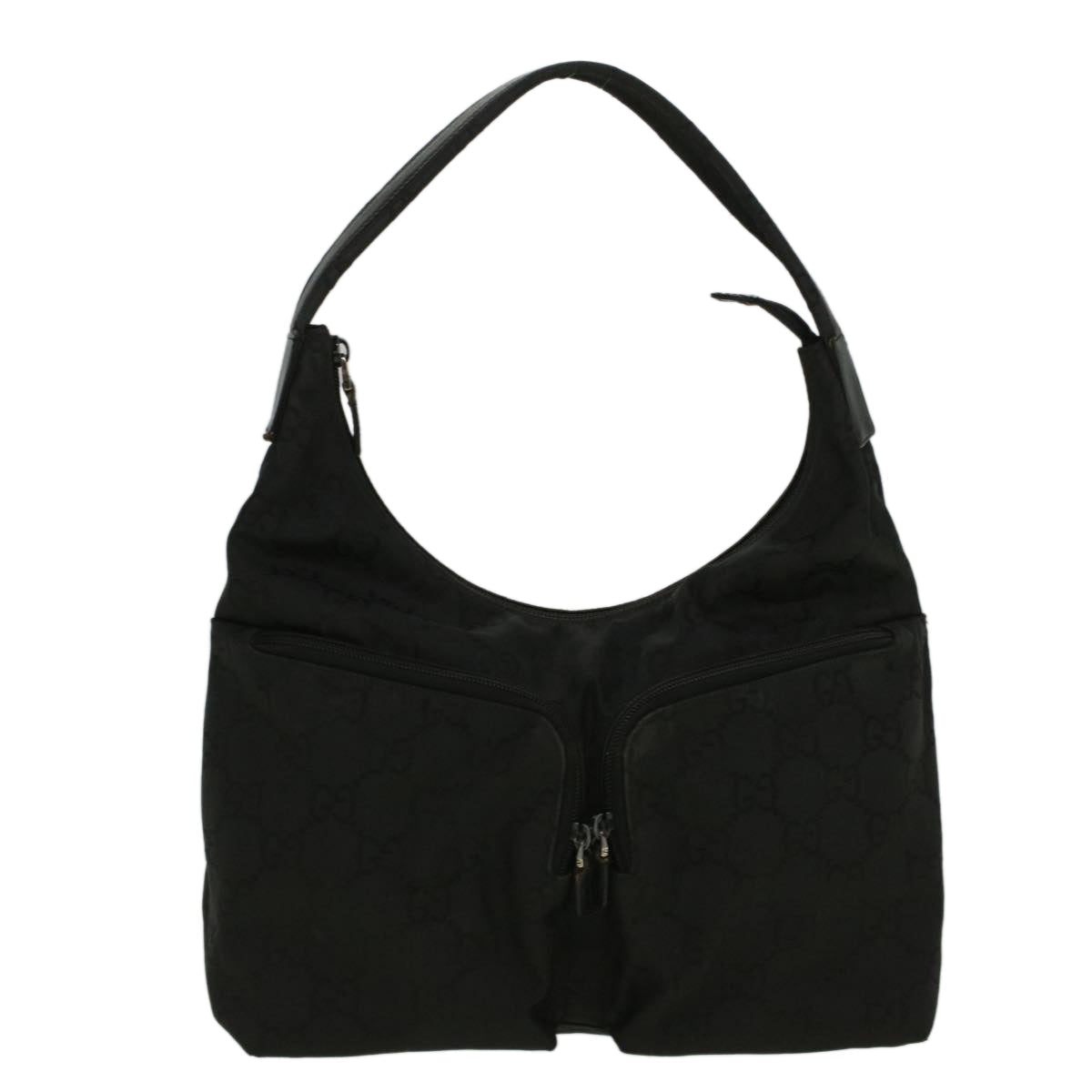 GUCCI GG Canvas Shoulder Bag Nylon Black 001 3380 1705 ep2324