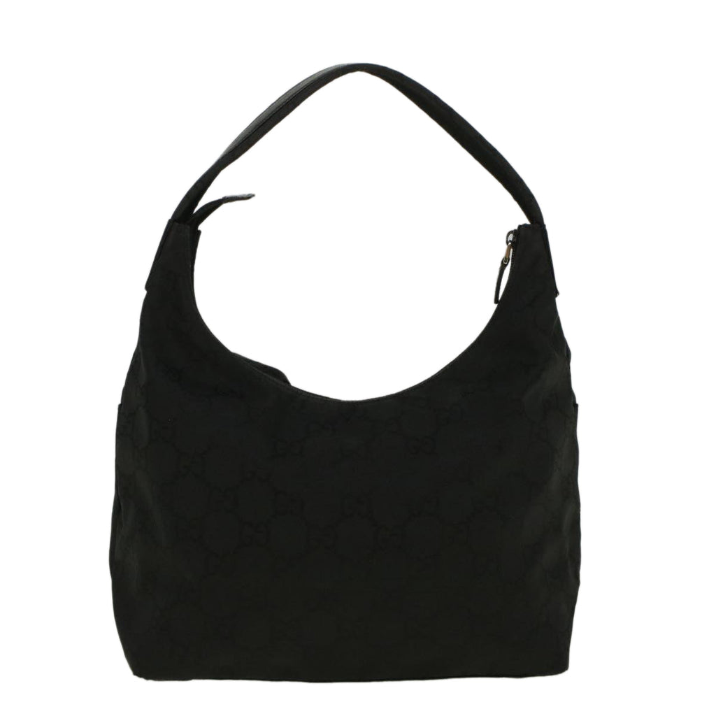 GUCCI GG Canvas Shoulder Bag Nylon Black 001 3380 1705 ep2324