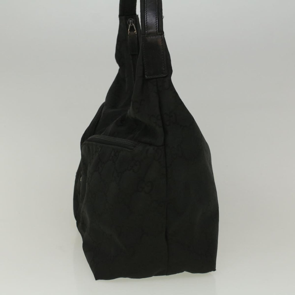 GUCCI GG Canvas Shoulder Bag Nylon Black 001 3380 1705 ep2324