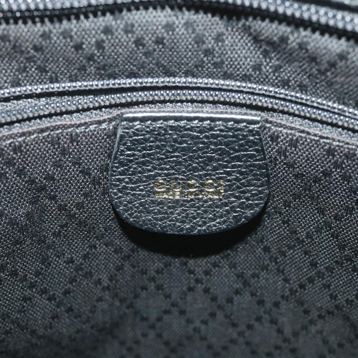 GUCCI Bamboo Tote Bag Suede Black 001 1095 1878 ep2327