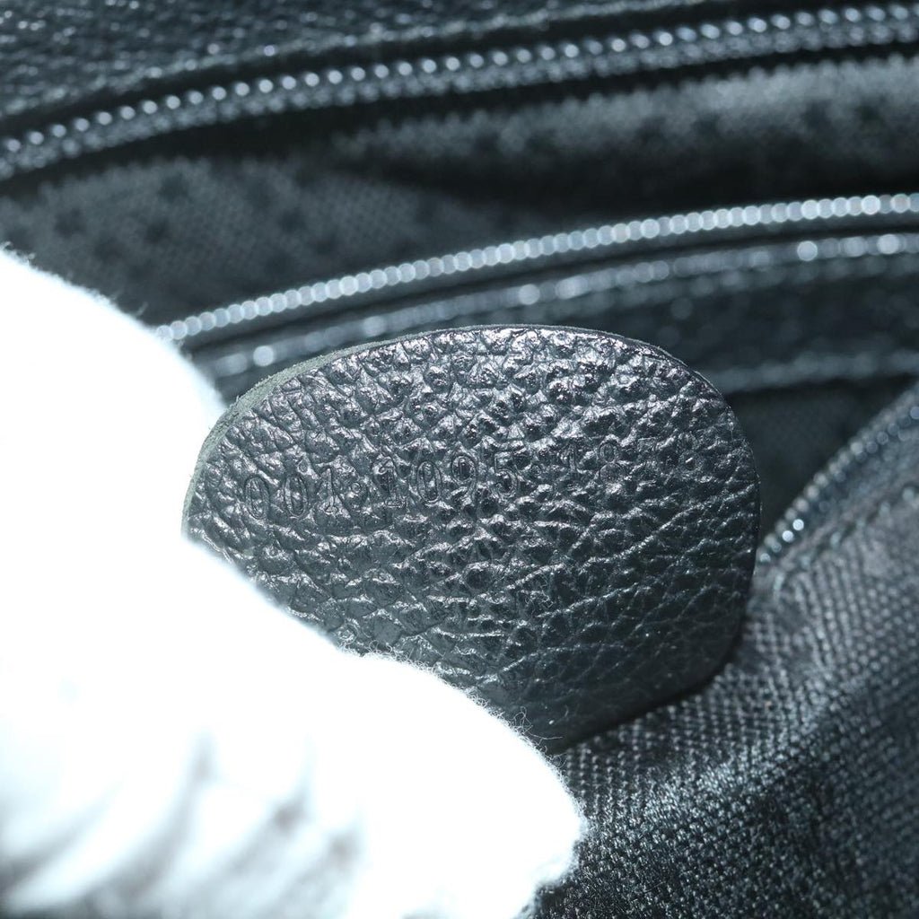 GUCCI Bamboo Tote Bag Suede Black 001 1095 1878 ep2327