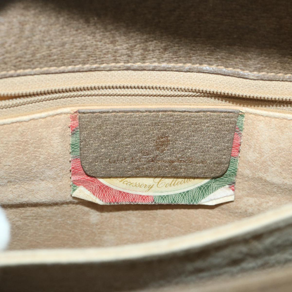 GUCCI GG Supreme Shoulder Bag PVC Leather Beige 116 02 067 ep2394
