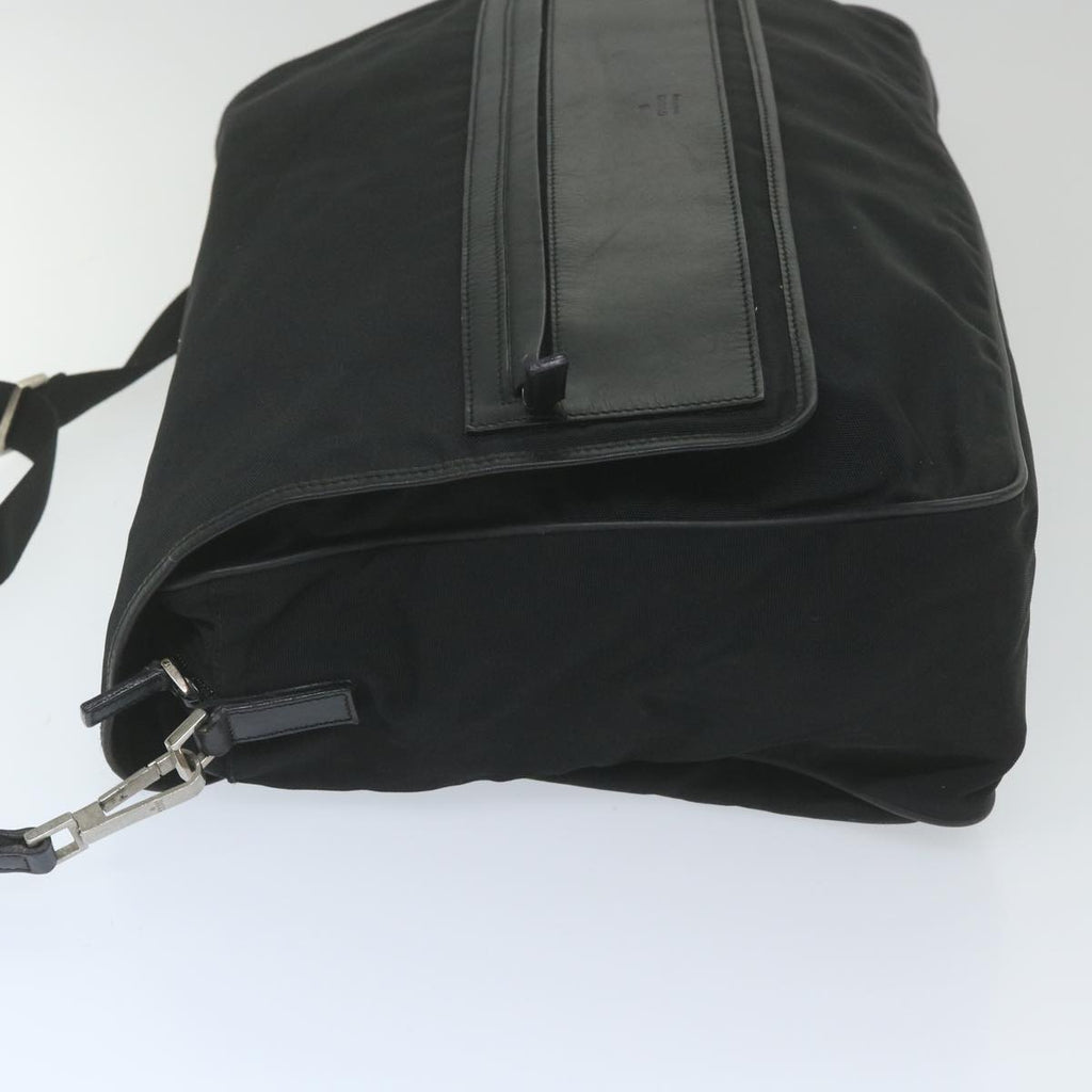 GUCCI Shoulder Bag Nylon Black 019 0376 ep2399