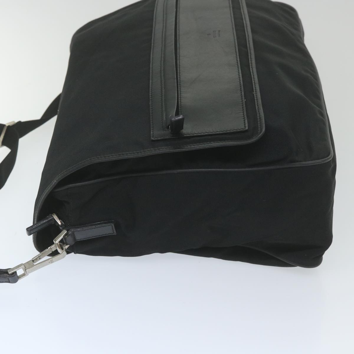 GUCCI Shoulder Bag Nylon Black 019 0376 ep2399