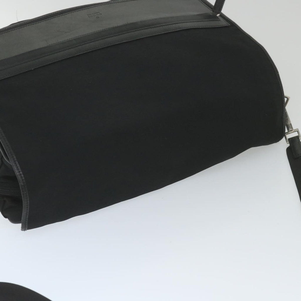 GUCCI Shoulder Bag Nylon Black 019 0376 ep2399