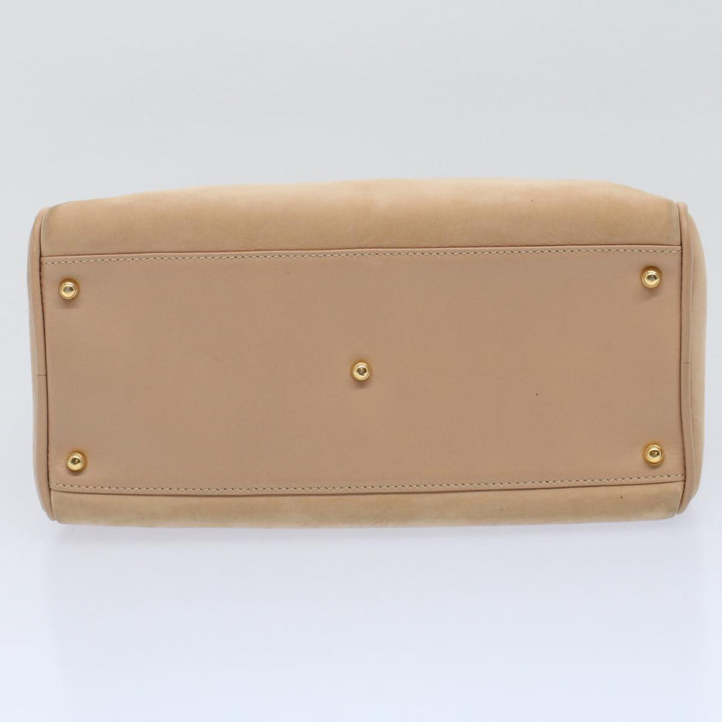 GUCCI Bamboo Hand Bag Suede Beige 000 3444 0294 ep2406