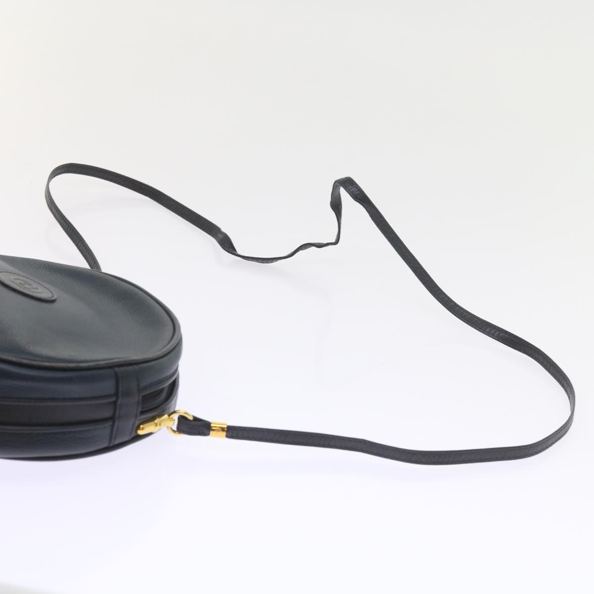 GUCCI Shoulder Bag Leather Navy 007 115 5575 ep2414