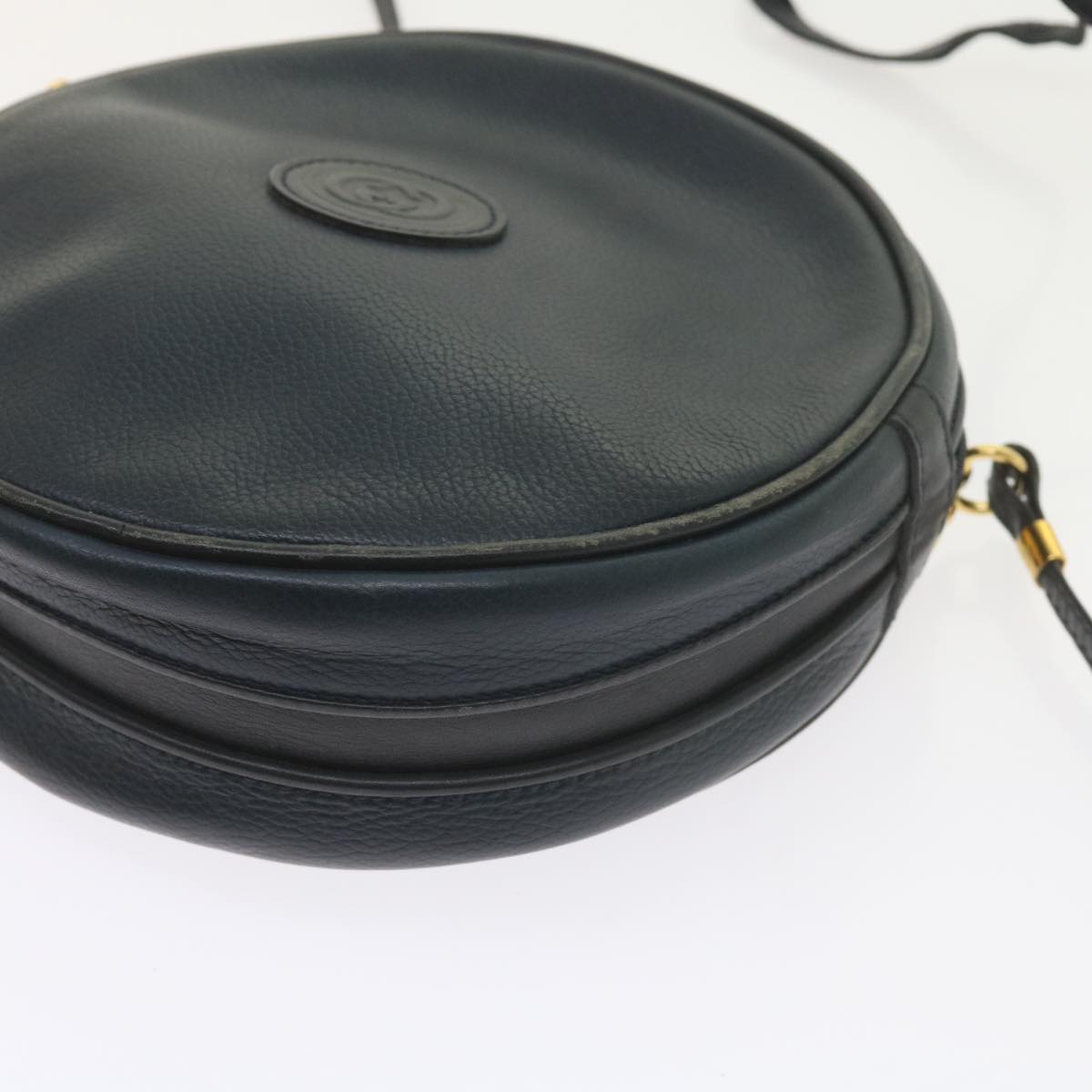 GUCCI Shoulder Bag Leather Navy 007 115 5575 ep2414