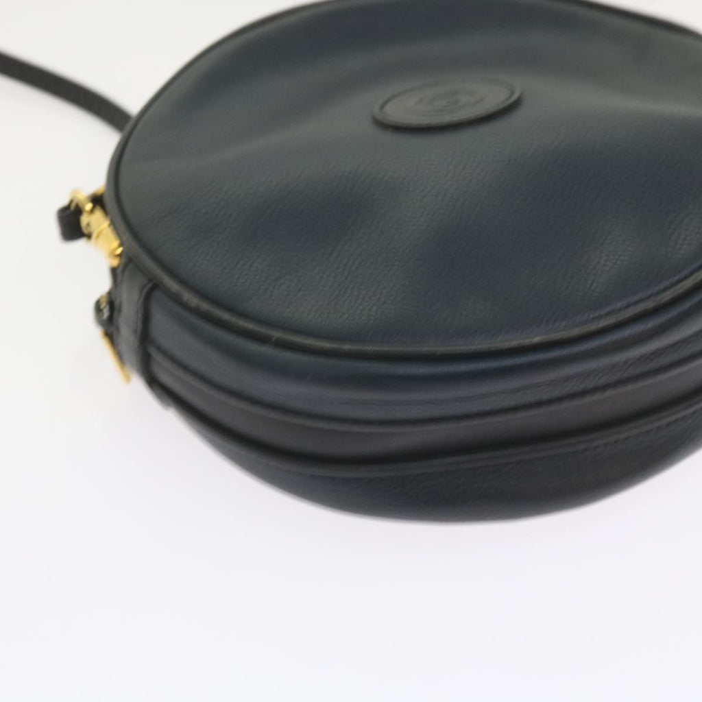 GUCCI Shoulder Bag Leather Navy 007 115 5575 ep2414