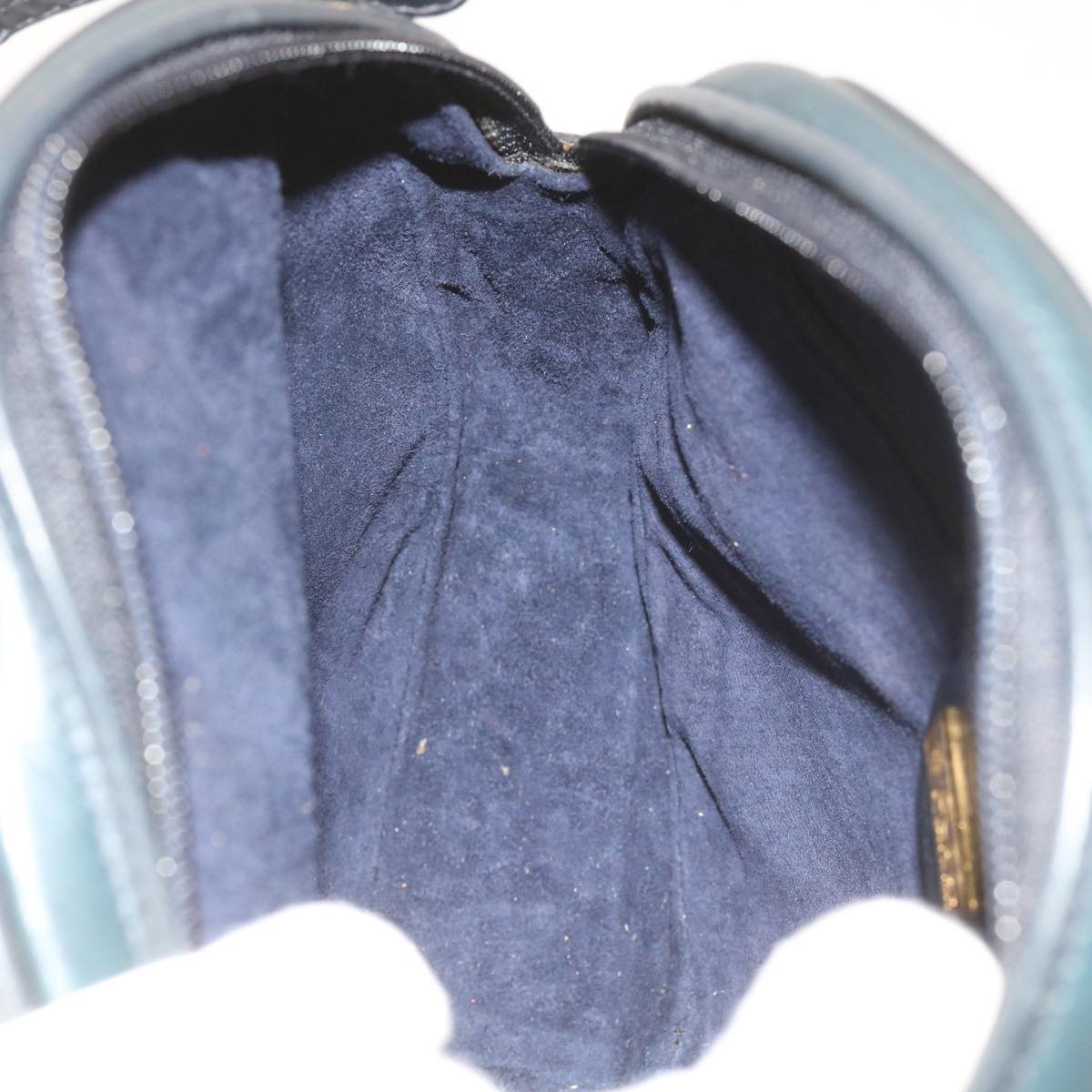 GUCCI Shoulder Bag Leather Navy 007 115 5575 ep2414