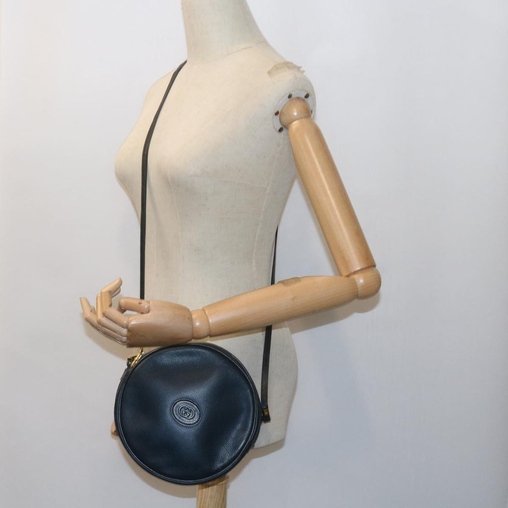 GUCCI Shoulder Bag Leather Navy 007 115 5575 ep2414