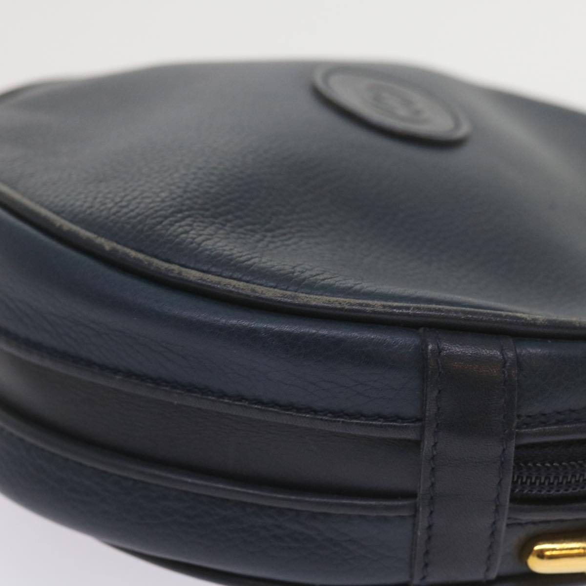 GUCCI Shoulder Bag Leather Navy 007 115 5575 ep2414