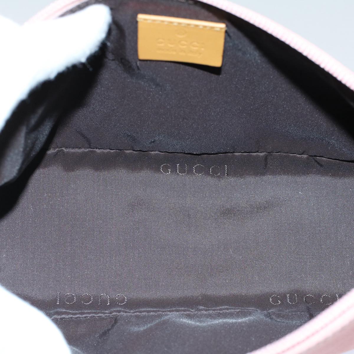 GUCCI Accessory Pouch Suede Pink 039 1103 2123 ep2415