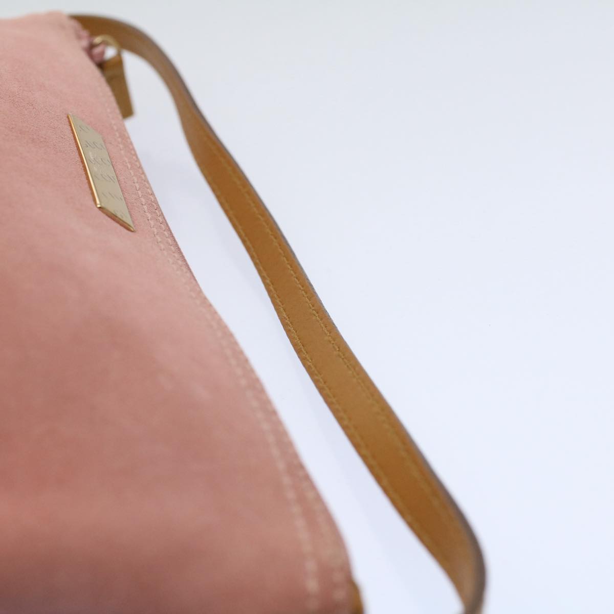 GUCCI Accessory Pouch Suede Pink 039 1103 2123 ep2415
