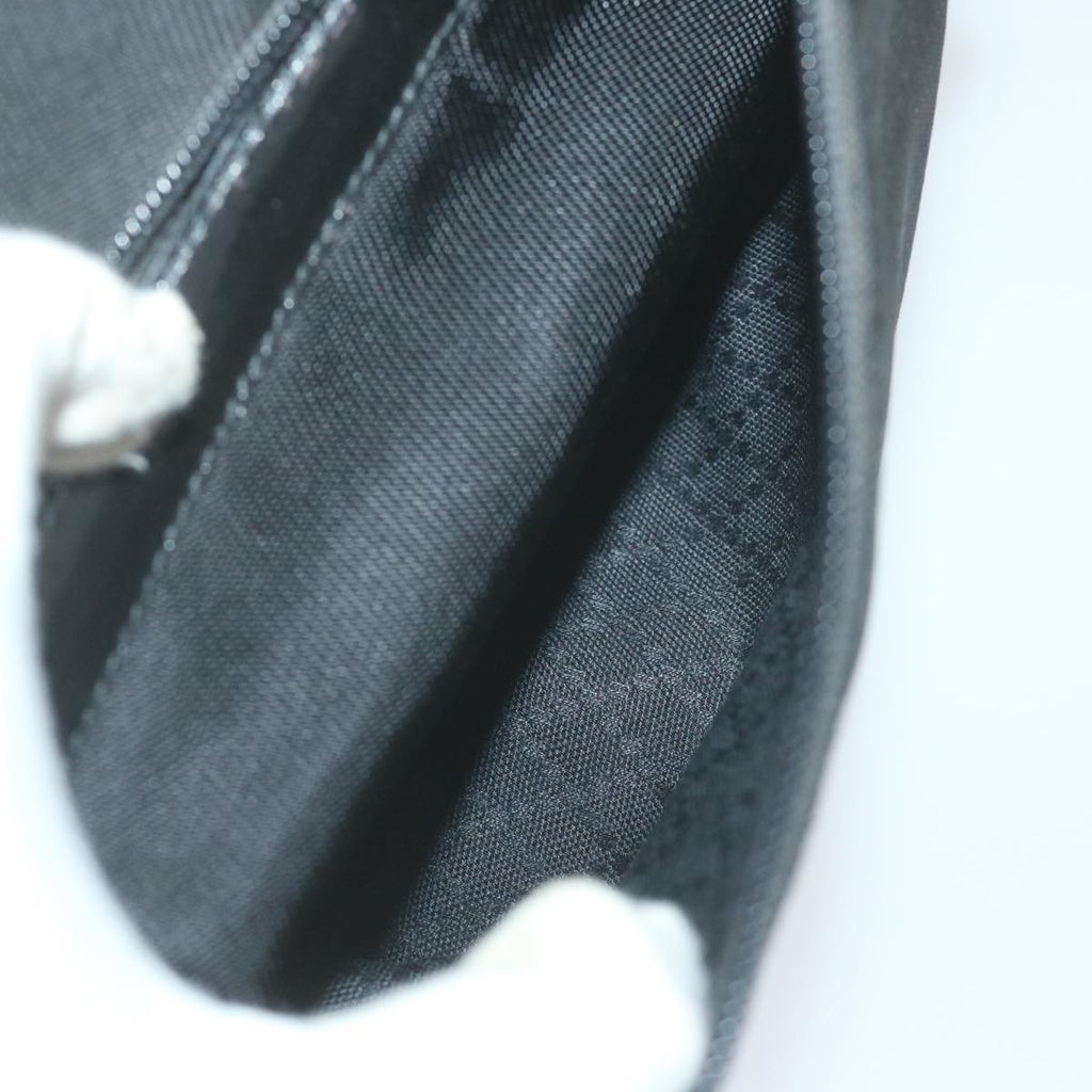 GUCCI Bamboo Shoulder Bag Canvas 2way Black 002 3754 0506 ep2424